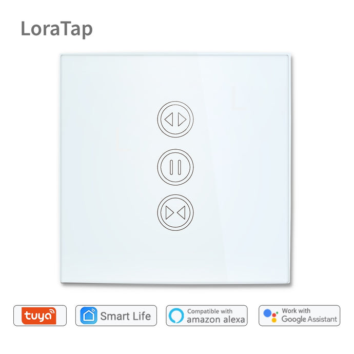 Tuya Smart Life WiFi Curtain Switch for Electric Motorized Curtain Blind Roller Shutter, Google Home, Amazon Alexa Voice Control